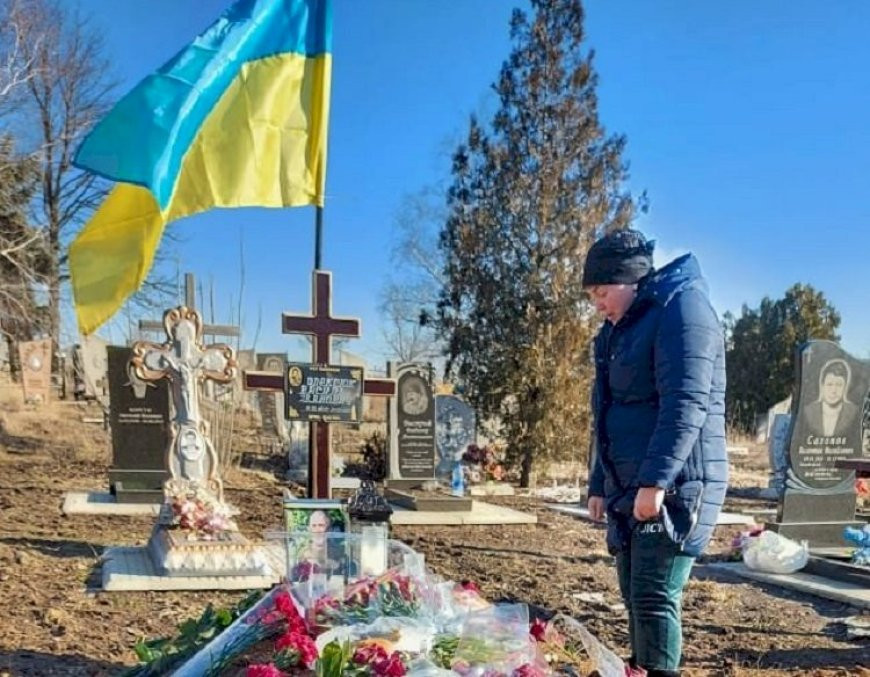 Лист до чоловіка, який загинув на війні в Україні