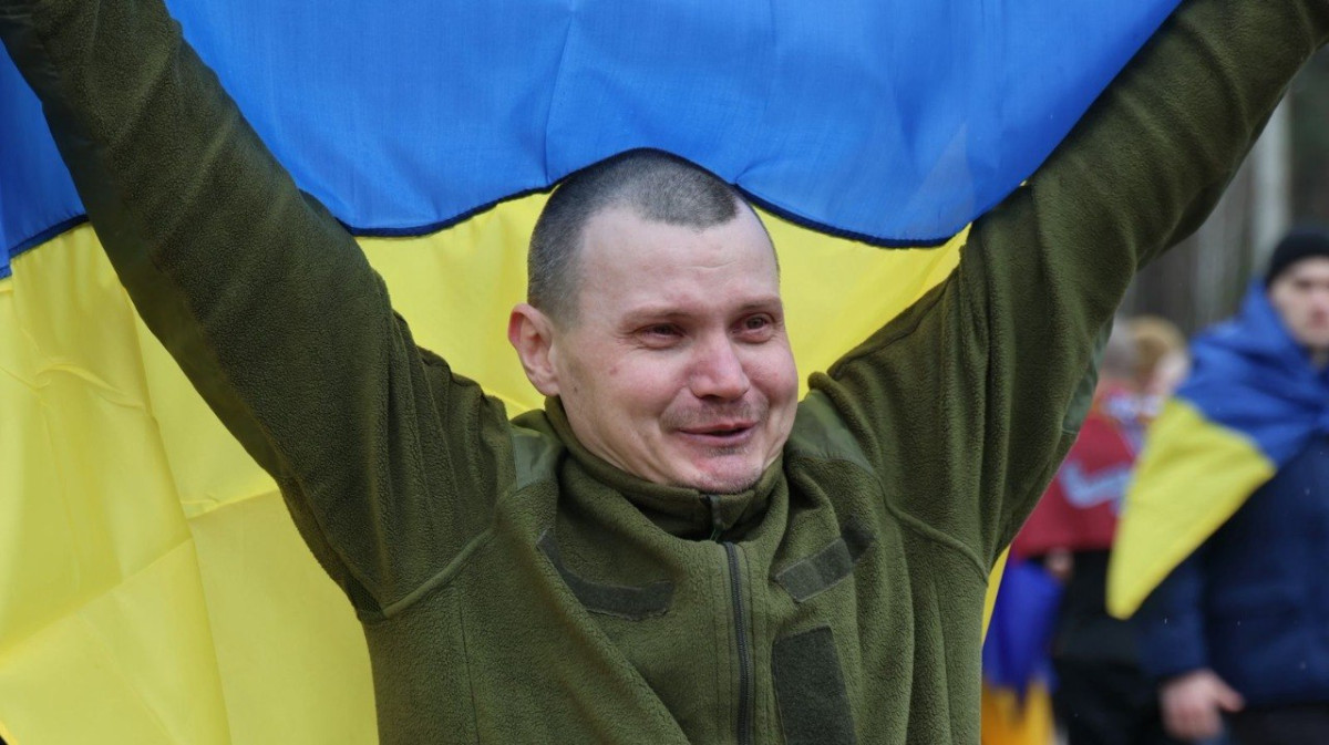 Перед Великоднем з російського полону повернули 182 українців