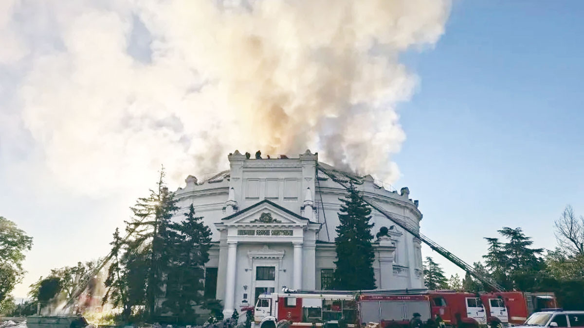 У Севастополі горіла панорама Кримської війни: що відомо про музей