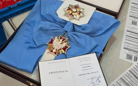 Зеленський повернув Польщі Орден Білого Орла після рішення Варшави