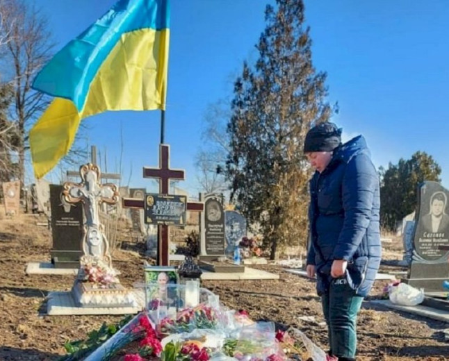 Лист до чоловіка, який загинув на війні в Україні