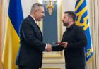 Зеленський нагородив Хакана Фідана та обговорив відновлення переговорів