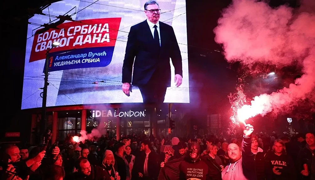 Сербія: «Студентський список» здобув 140 мандатів, Вучич визнав поразку