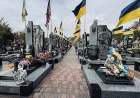 Російський напис на могилі воїна в Україні викликав мовну суперечку