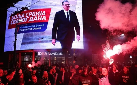 Сербія: «Студентський список» здобув 140 мандатів, Вучич визнав поразку